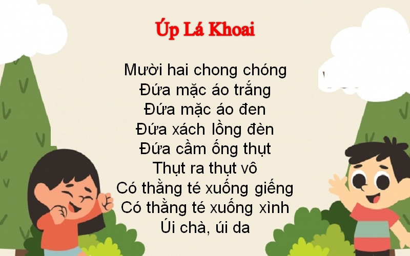 Nhấn vào ảnh để phóng to Đồng dao úp lá khoai: Cập nhật nội dung và ý nghĩa chi tiết