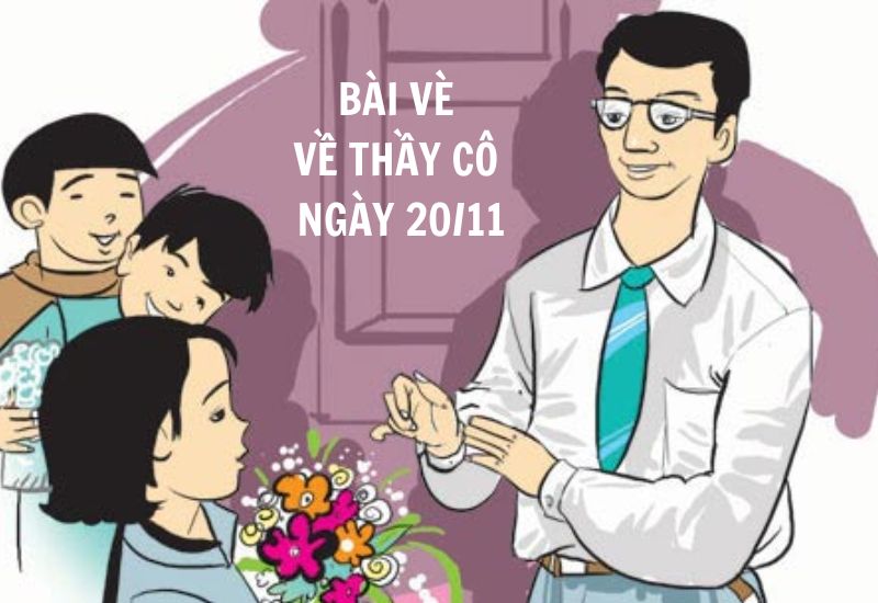 vè về thầy cô ngắn